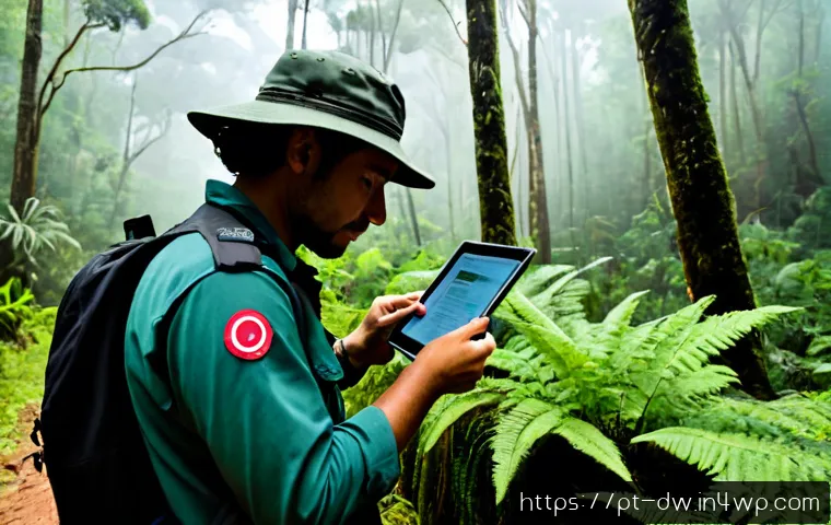Home 17 자연보호구역 모니터링의 우수 사례 - Photorealistic conservation monitoring team in a protected Atlantic Forest reserve in Brazil, a fiel...